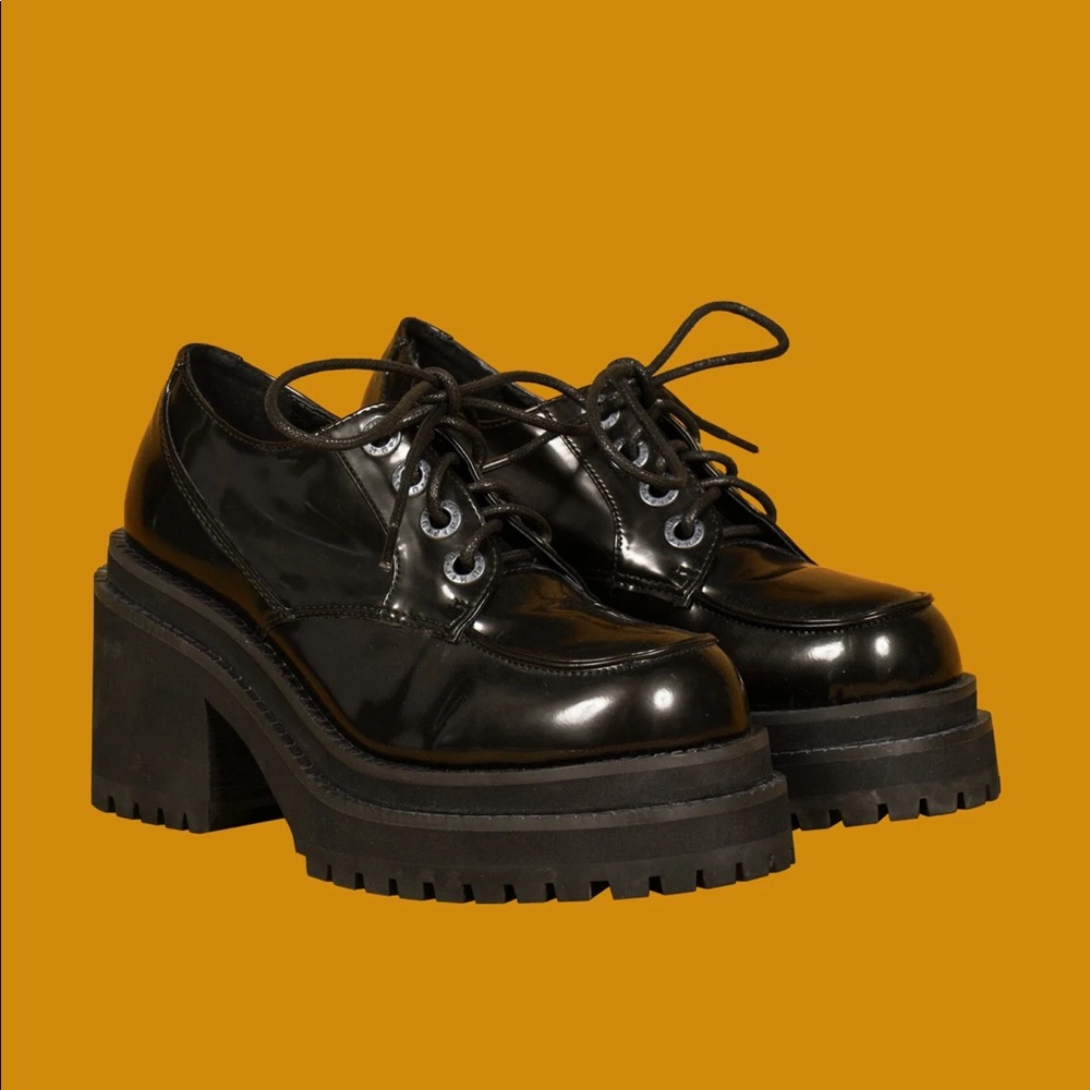 UNIF Penny platform loafers